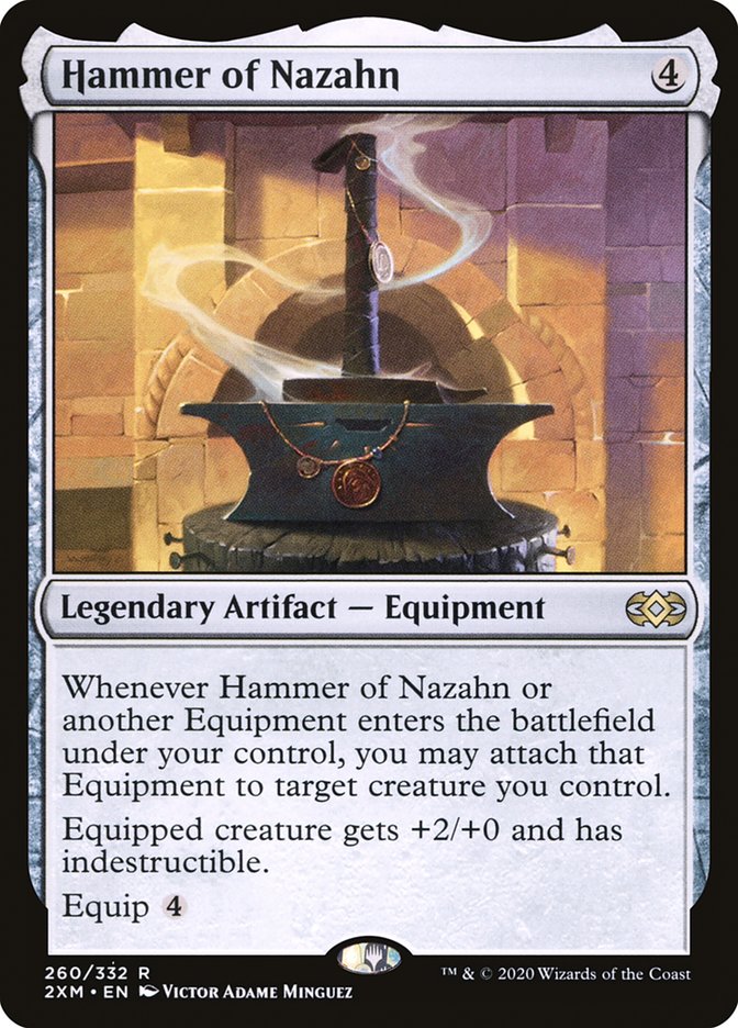 Hammer of Nazahn [Double Masters] | Card Merchant Takapuna