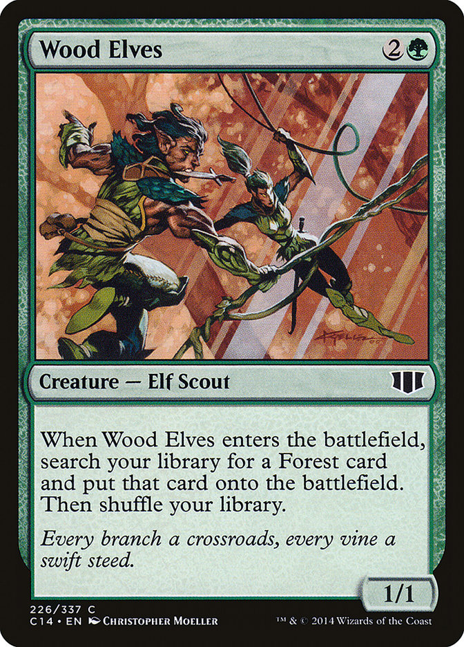 Wood Elves [Commander 2014] | Card Merchant Takapuna