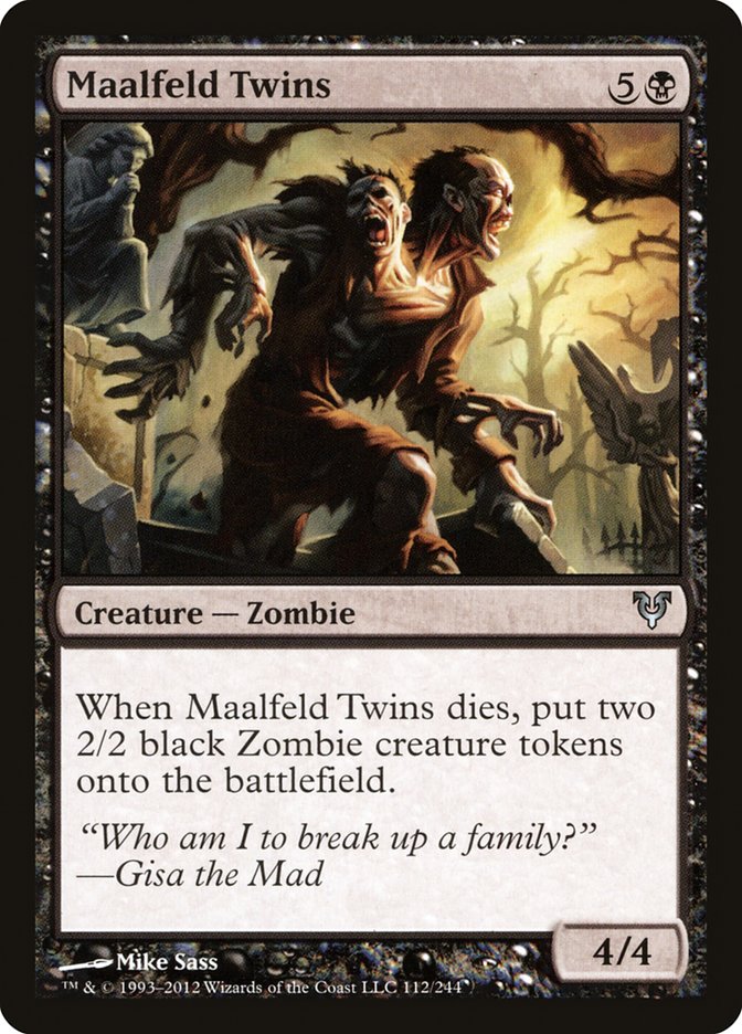 Maalfeld Twins [Avacyn Restored] | Card Merchant Takapuna