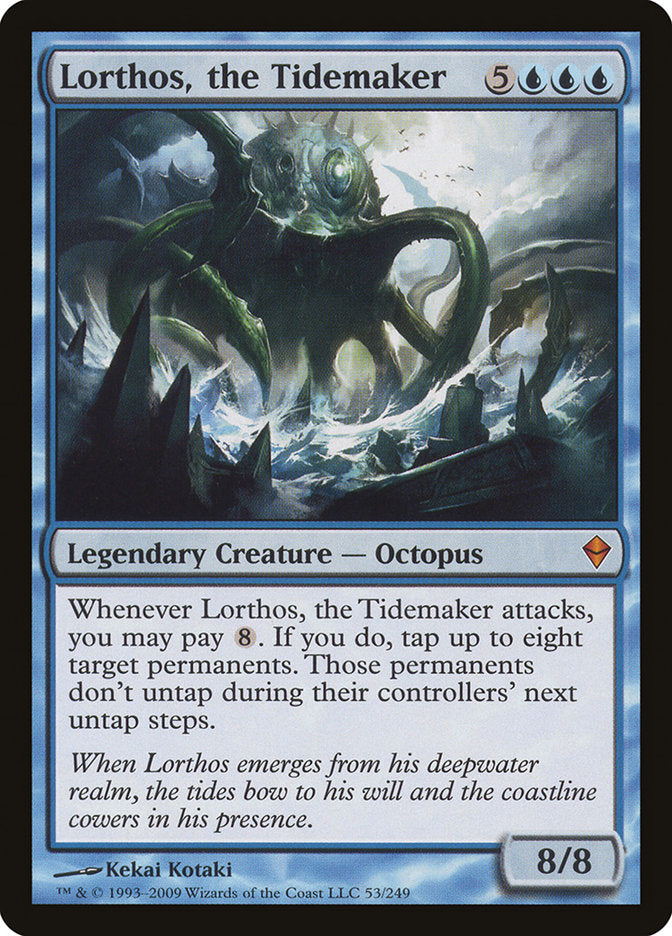 Lorthos, the Tidemaker [Zendikar] | Card Merchant Takapuna