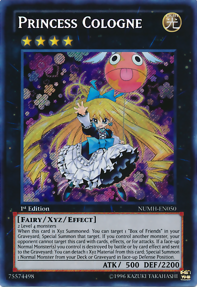 Princess Cologne [NUMH-EN050] Secret Rare | Card Merchant Takapuna