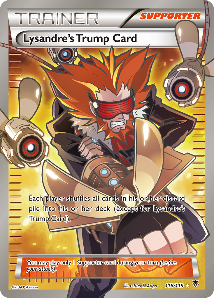 Lysandre's Trump Card (118/119) [XY: Phantom Forces] | Card Merchant Takapuna