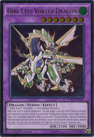 Odd-Eyes Vortex Dragon (UTR) [DOCS-EN045] Ultimate Rare | Card Merchant Takapuna