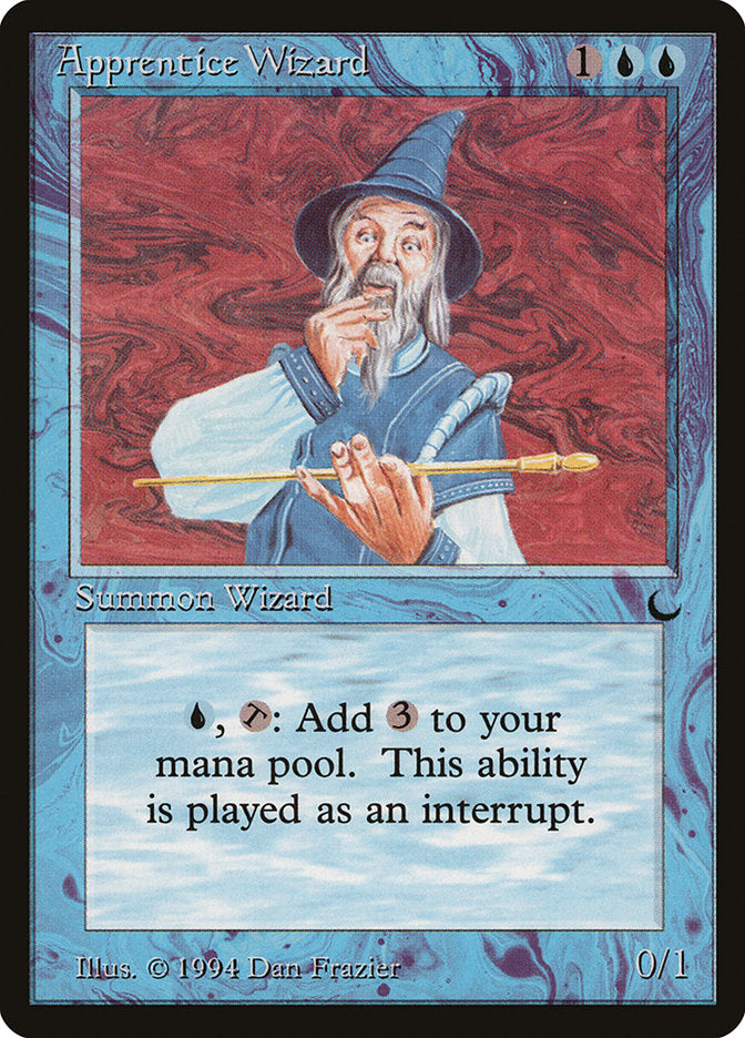 Apprentice Wizard [The Dark] | Card Merchant Takapuna