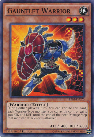 Gauntlet Warrior [BP03-EN070] Common | Card Merchant Takapuna