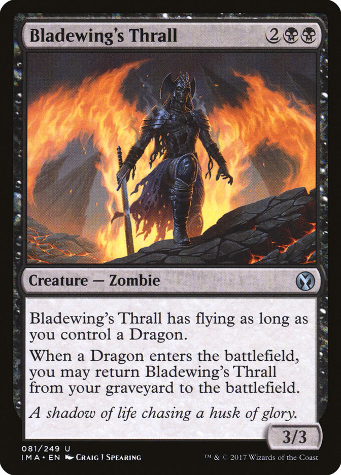 Bladewing's Thrall [Iconic Masters] | Card Merchant Takapuna