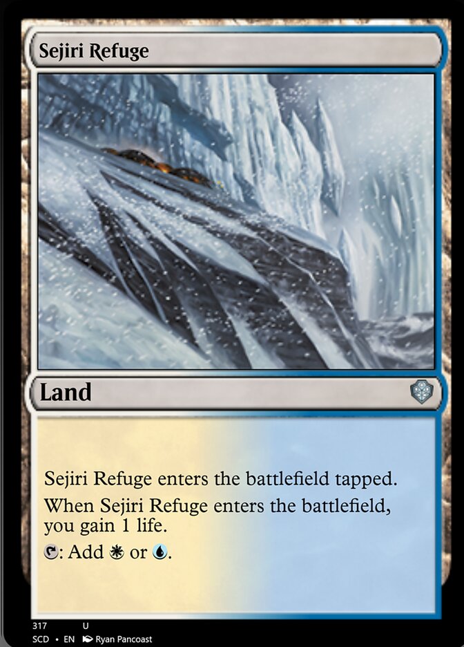 Sejiri Refuge [Starter Commander Decks] | Card Merchant Takapuna