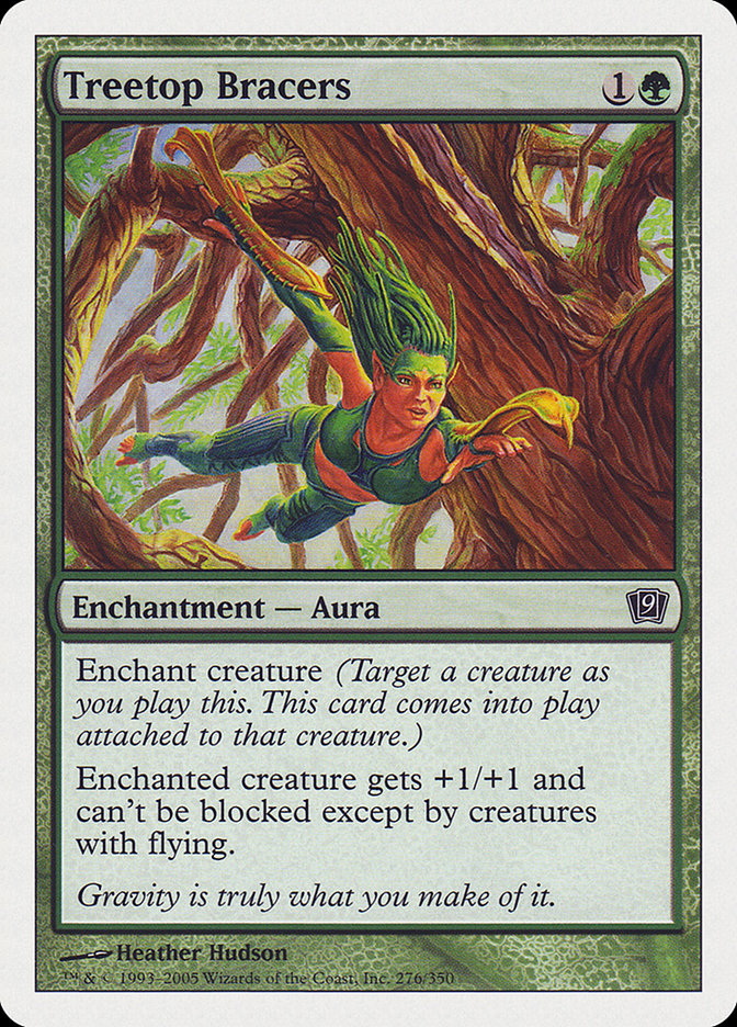 Treetop Bracers [Ninth Edition] | Card Merchant Takapuna