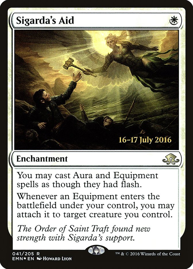 Sigarda's Aid [Eldritch Moon Prerelease Promos] | Card Merchant Takapuna