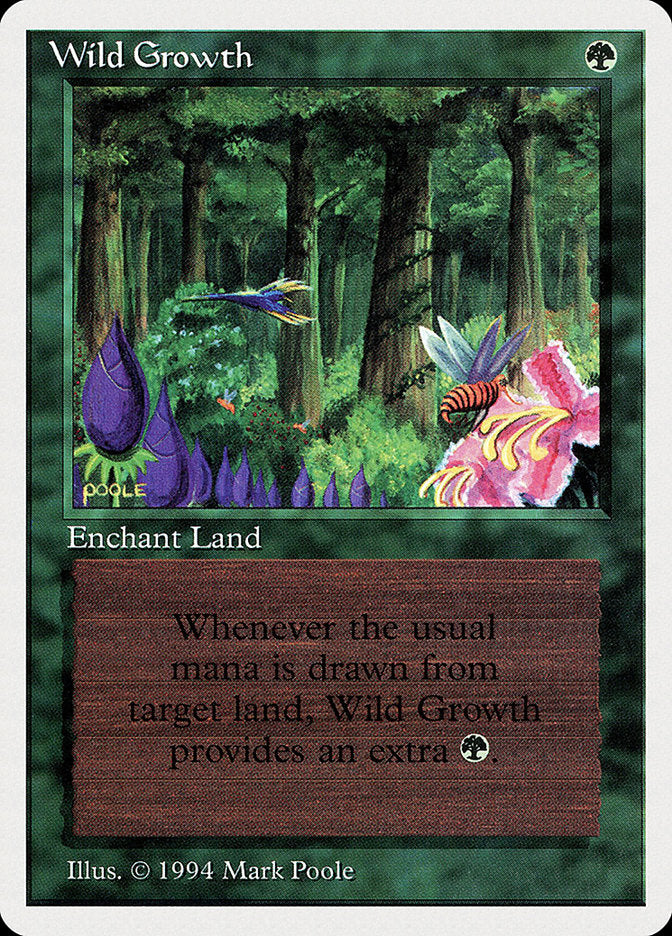 Wild Growth [Summer Magic / Edgar] | Card Merchant Takapuna