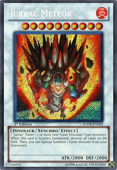 Jurrac Meteor [HA04-EN029] Secret Rare | Card Merchant Takapuna