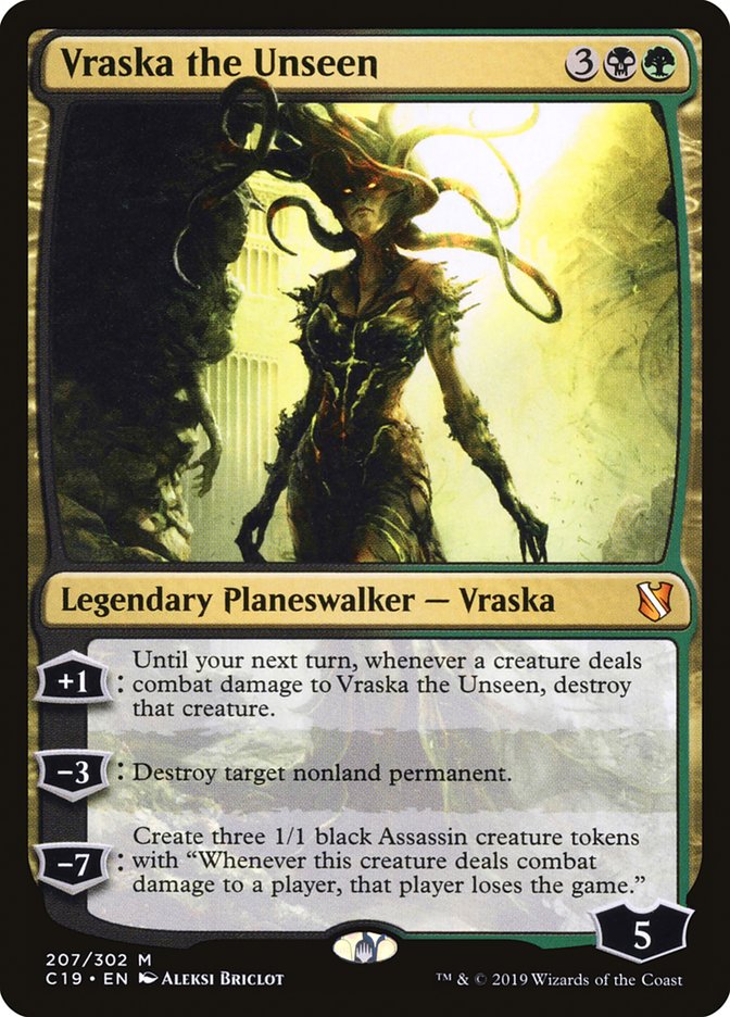 Vraska the Unseen [Commander 2019] | Card Merchant Takapuna