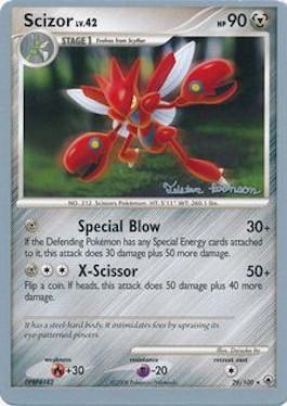 Scizor LV.42 (29/100) (Intimidation - Tristan Robinson) [World Championships 2008] | Card Merchant Takapuna