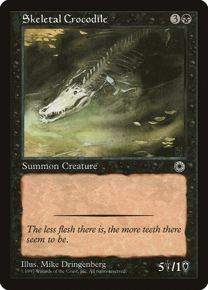 Skeletal Crocodile [Portal] | Card Merchant Takapuna