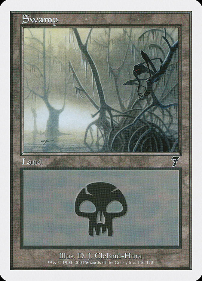 Swamp (346) [Seventh Edition] | Card Merchant Takapuna