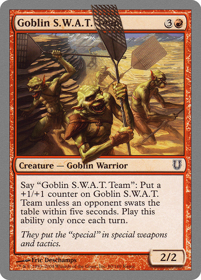 Goblin S.W.A.T. Team [Unhinged] | Card Merchant Takapuna