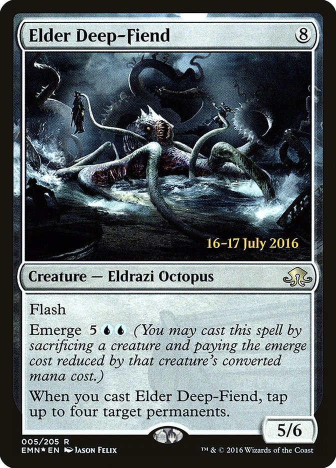 Elder Deep-Fiend [Eldritch Moon Prerelease Promos] | Card Merchant Takapuna