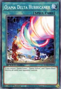 Ojama Delta Hurricane! [SGX1-ENC13] Common | Card Merchant Takapuna