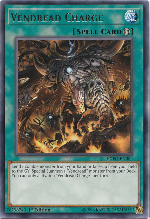 Vendread Charge [EXFO-EN084] Rare | Card Merchant Takapuna