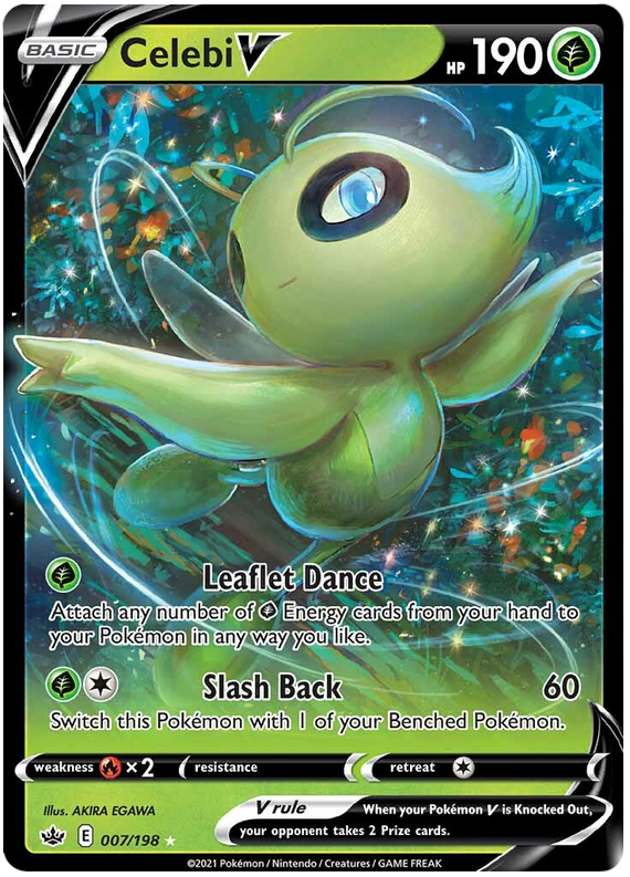 Celebi V (007/198) [Sword & Shield: Chilling Reign] | Card Merchant Takapuna