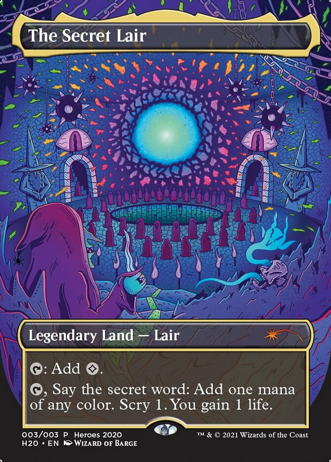 The Secret Lair [Heroes of the Realm 2020] | Card Merchant Takapuna