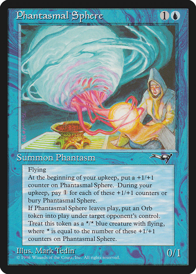 Phantasmal Sphere [Alliances] | Card Merchant Takapuna