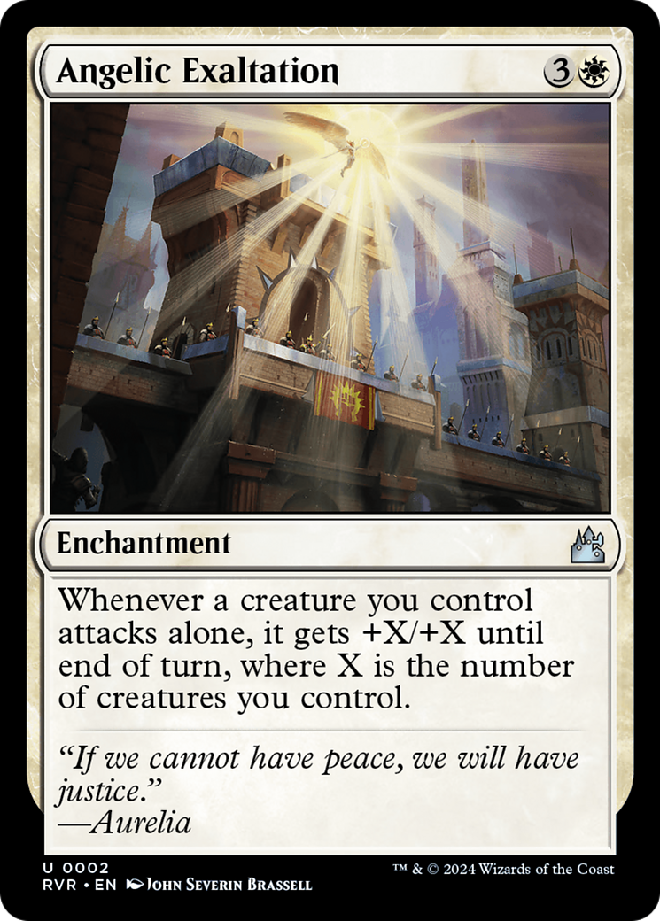 Angelic Exaltation [Ravnica Remastered] | Card Merchant Takapuna