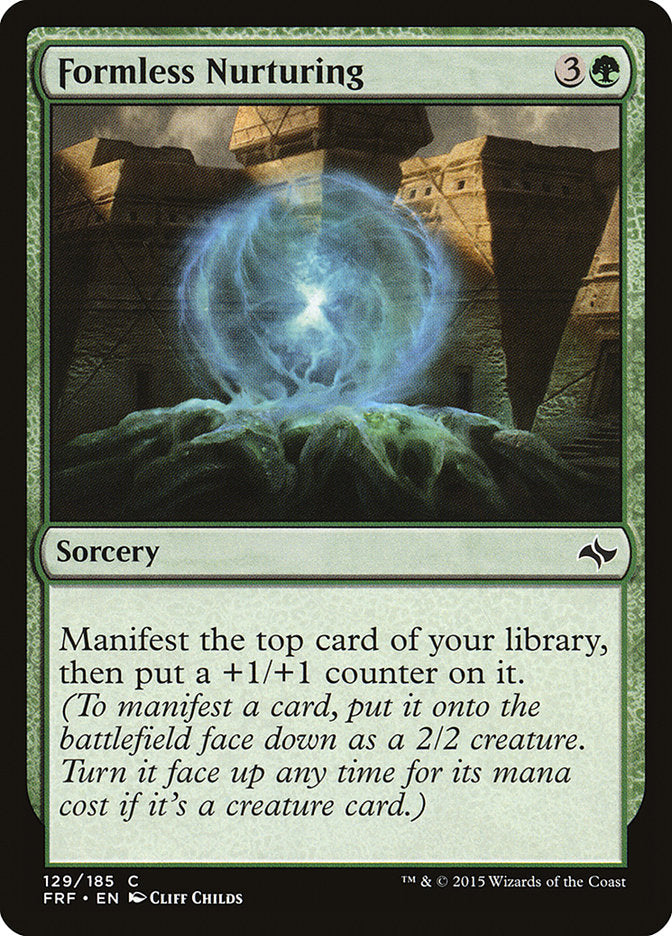 Formless Nurturing [Fate Reforged] | Card Merchant Takapuna