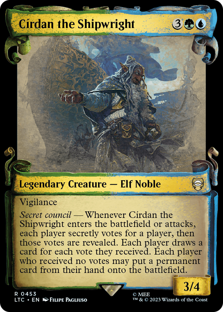 Cirdan the Shipwright [The Lord of the Rings: Tales of Middle-Earth Commander Showcase Scrolls] | Card Merchant Takapuna