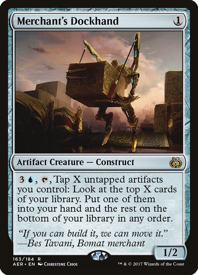 Merchant's Dockhand [Aether Revolt] | Card Merchant Takapuna