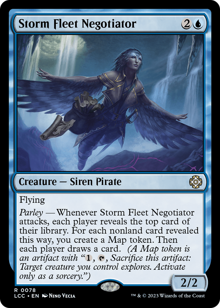 Storm Fleet Negotiator [The Lost Caverns of Ixalan Commander] | Card Merchant Takapuna