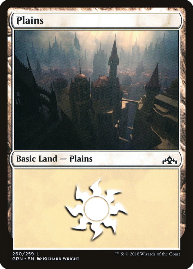 Plains (260) [Guilds of Ravnica] | Card Merchant Takapuna