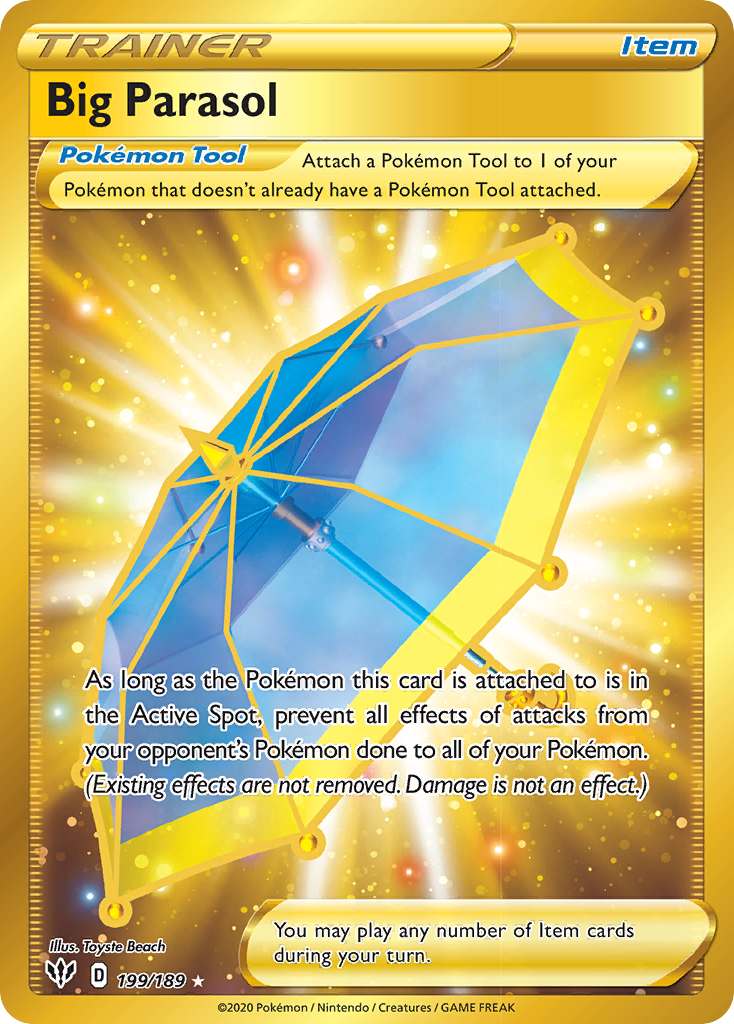 Big Parasol (199/189) [Sword & Shield: Darkness Ablaze] | Card Merchant Takapuna