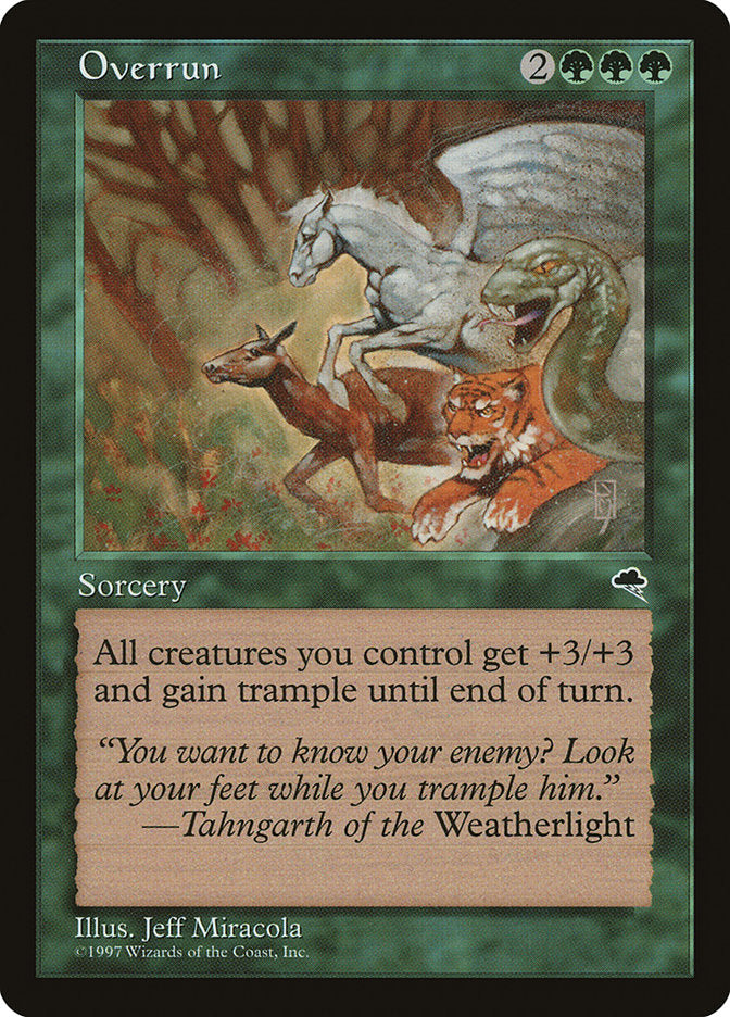 Overrun [Tempest] | Card Merchant Takapuna