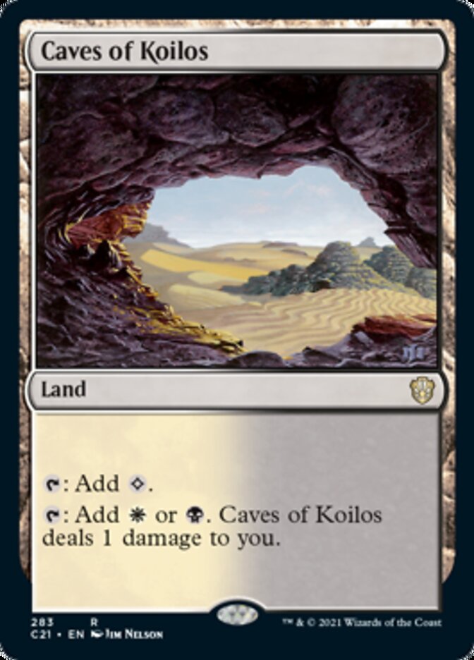 Caves of Koilos [Commander 2021] | Card Merchant Takapuna