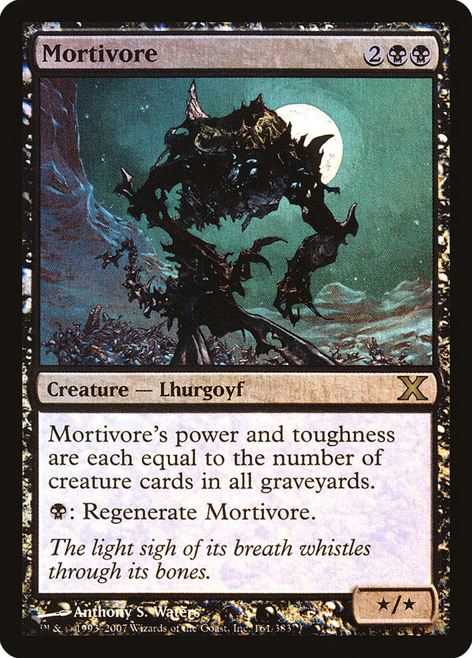 Mortivore (Premium Foil) [Tenth Edition] | Card Merchant Takapuna