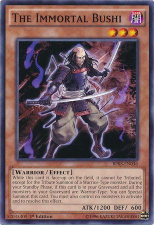 The Immortal Bushi [BP03-EN036] Common | Card Merchant Takapuna