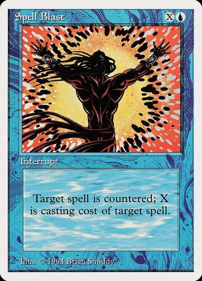 Spell Blast [Summer Magic / Edgar] | Card Merchant Takapuna