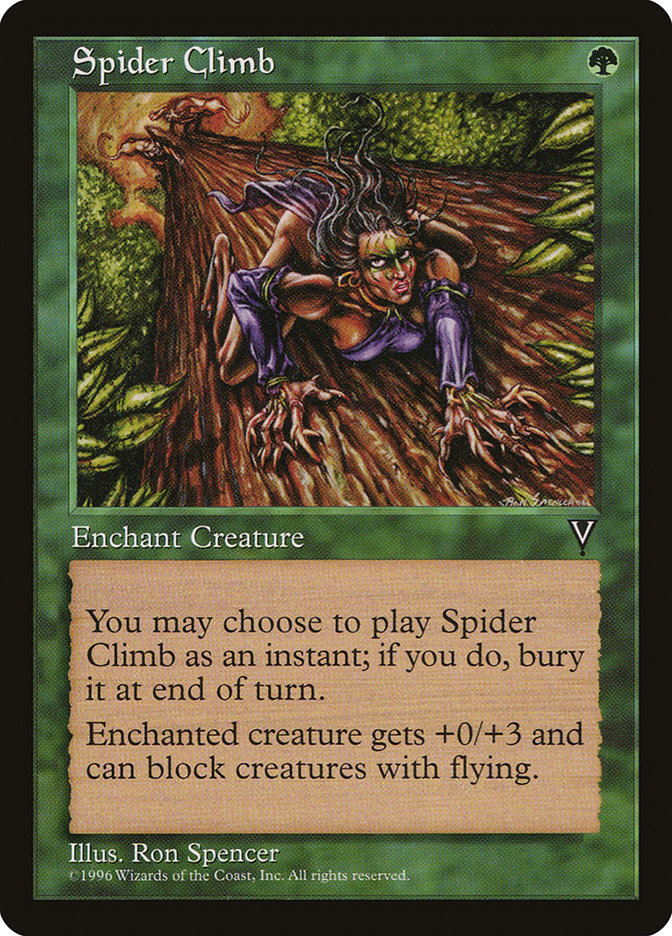 Spider Climb [Visions] | Card Merchant Takapuna