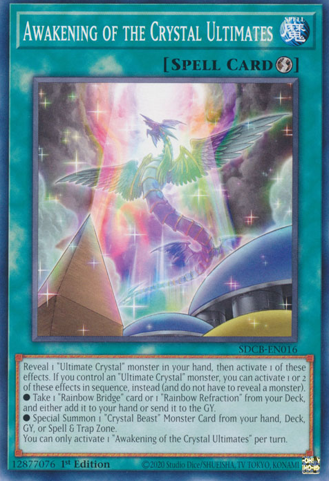 Awakening of the Crystal Ultimates [SDCB-EN016] Common | Card Merchant Takapuna