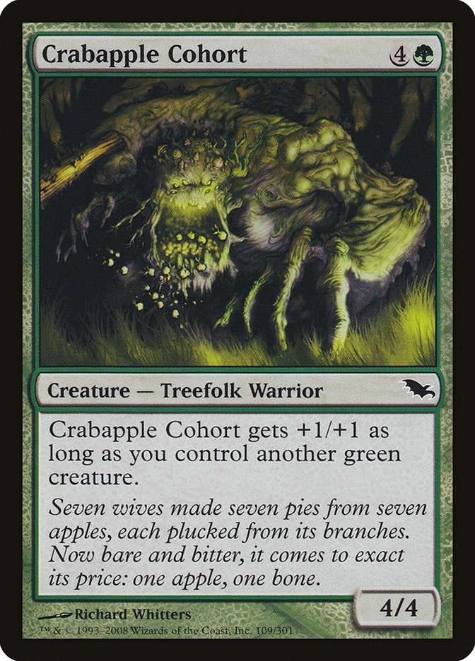 Crabapple Cohort [Shadowmoor] | Card Merchant Takapuna