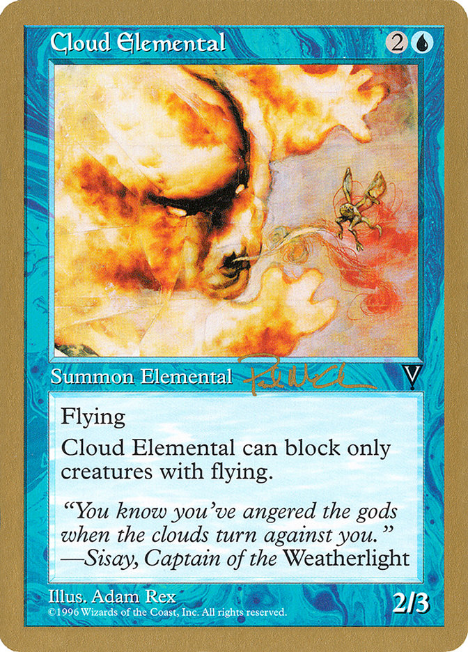 Cloud Elemental (Paul McCabe) [World Championship Decks 1997] | Card Merchant Takapuna