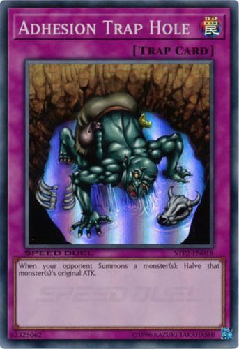 Adhesion Trap Hole [STP2-EN018] Super Rare | Card Merchant Takapuna