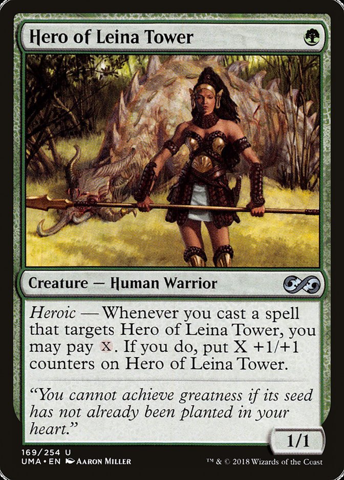 Hero of Leina Tower [Ultimate Masters] | Card Merchant Takapuna