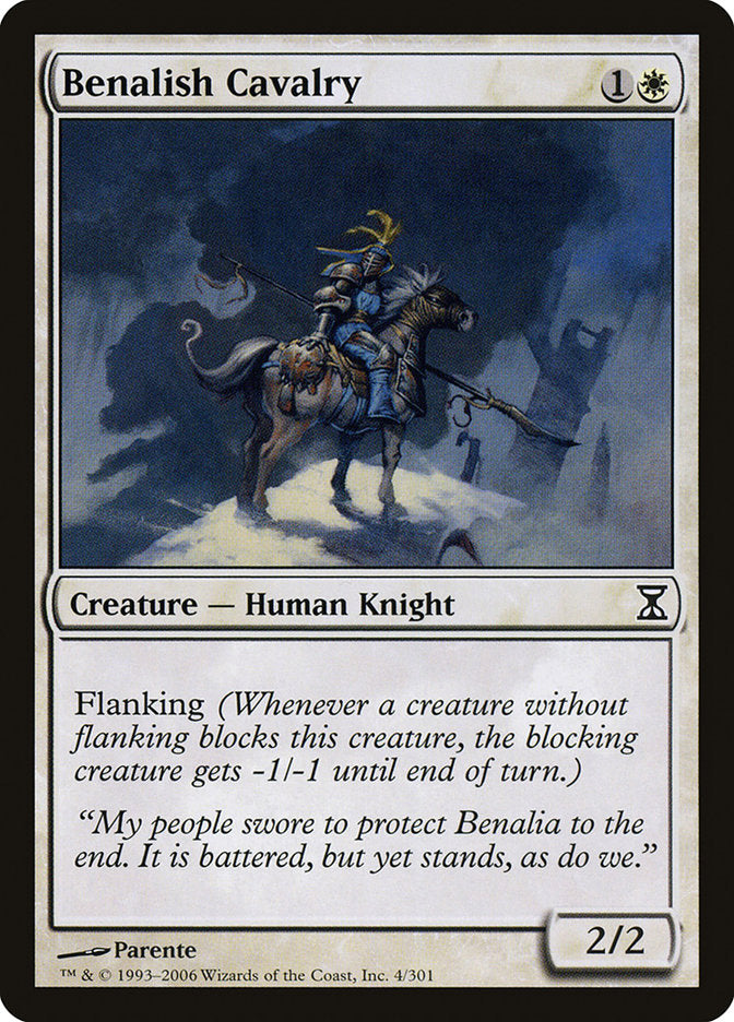 Benalish Cavalry [Time Spiral] | Card Merchant Takapuna