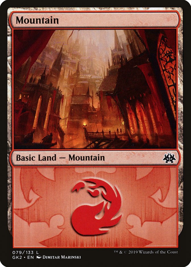 Mountain (79) [Ravnica Allegiance Guild Kit] | Card Merchant Takapuna