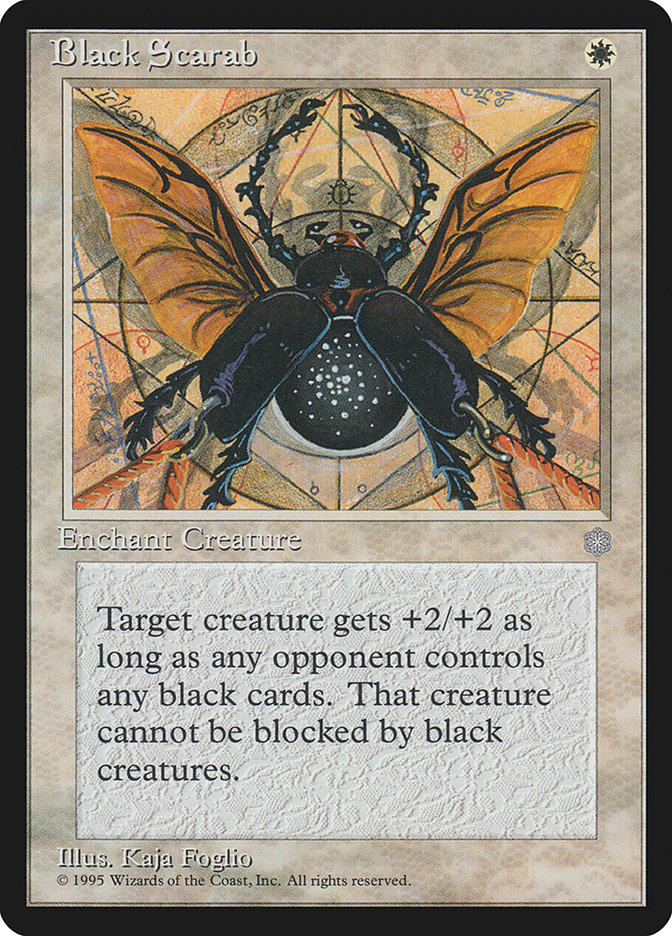 Black Scarab [Ice Age] | Card Merchant Takapuna