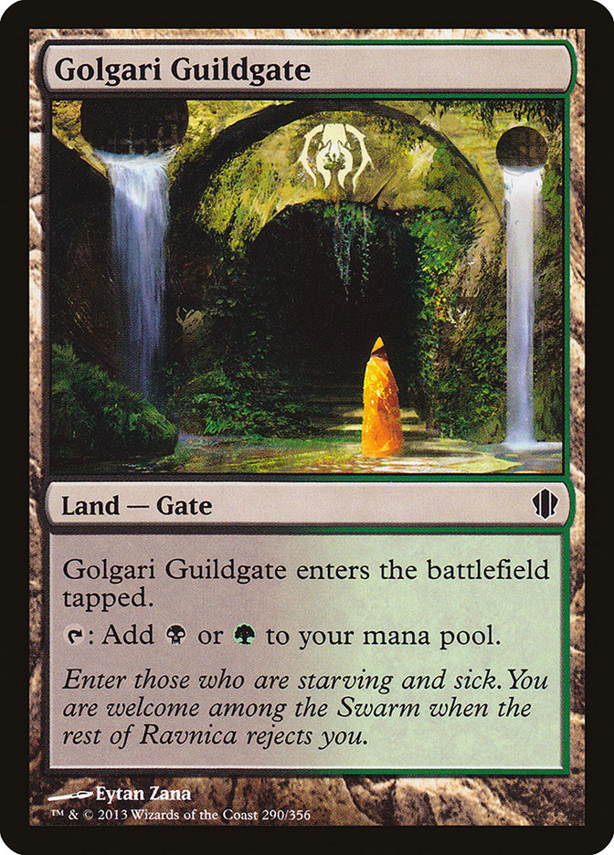 Golgari Guildgate [Commander 2013] | Card Merchant Takapuna