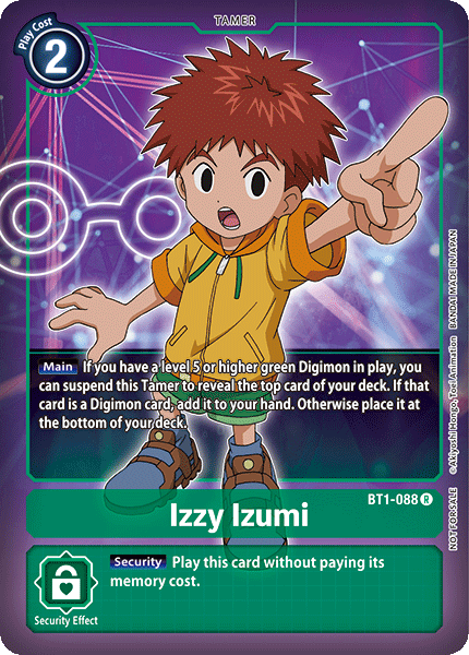 Izzy Izumi [BT1-088] (Buy-A-Box Promo) [Release Special Booster Ver.1.0 Promos] | Card Merchant Takapuna