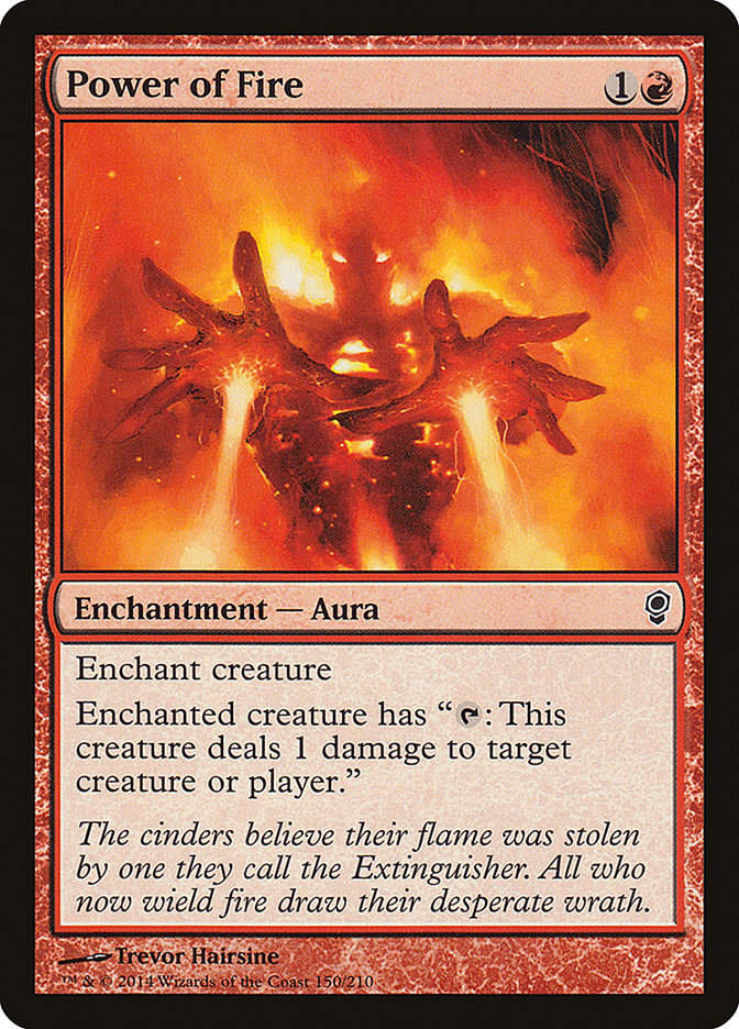 Power of Fire [Conspiracy] | Card Merchant Takapuna